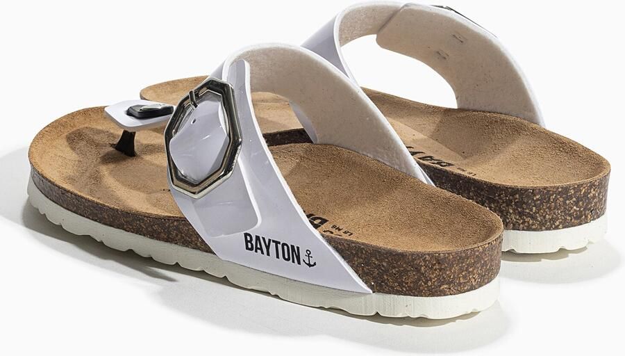Bayton Teenslipper 'Mercure' zwart zilver wit - Foto 4