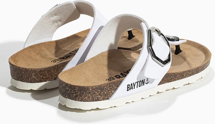 Bayton Teenslipper 'Mercure' zwart zilver wit - Foto 2