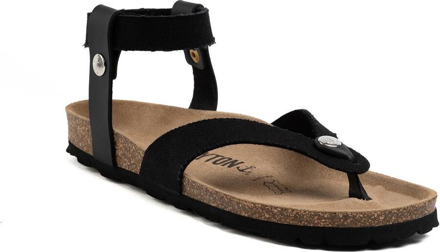 Bayton Teenslipper 'Spiral' zwart - Foto 3