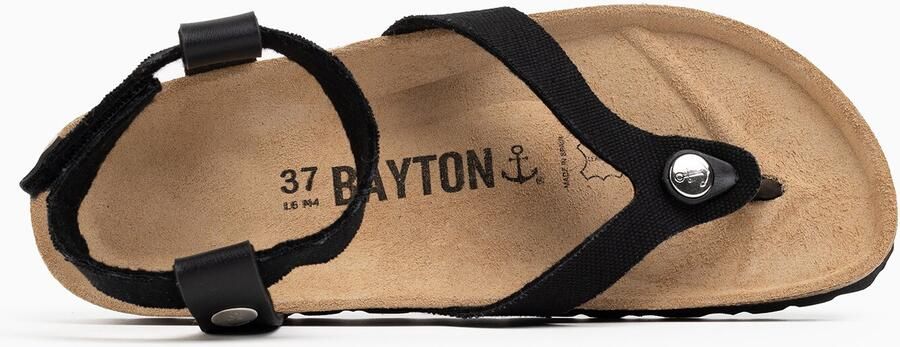 Bayton Teenslipper 'Spiral' zwart - Foto 5