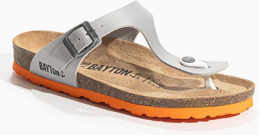 Bayton Teenslipper 'Suryia' zilver - Foto 4