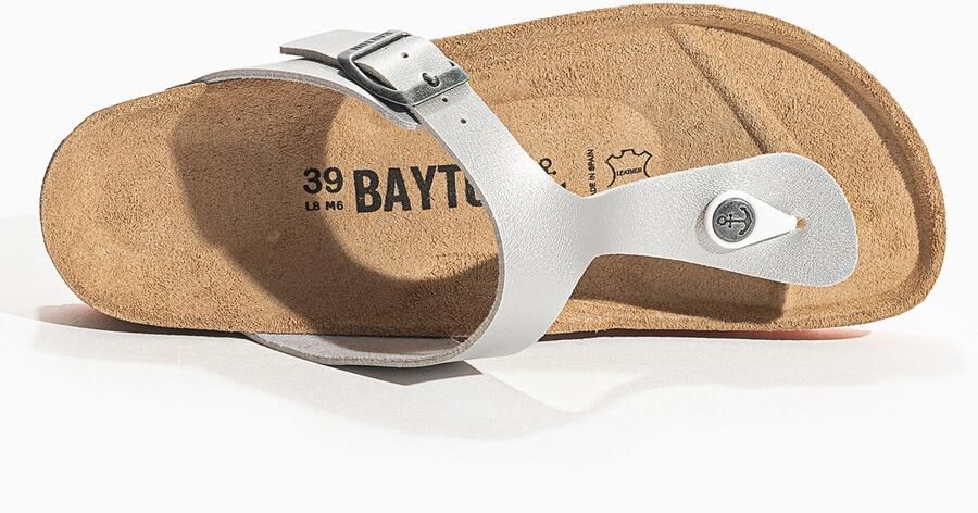 Bayton Teenslipper 'Suryia' zilver - Foto 3