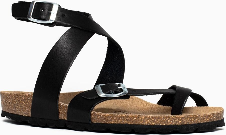 Bayton Teenslipper 'Swan' bruin zwart - Foto 3