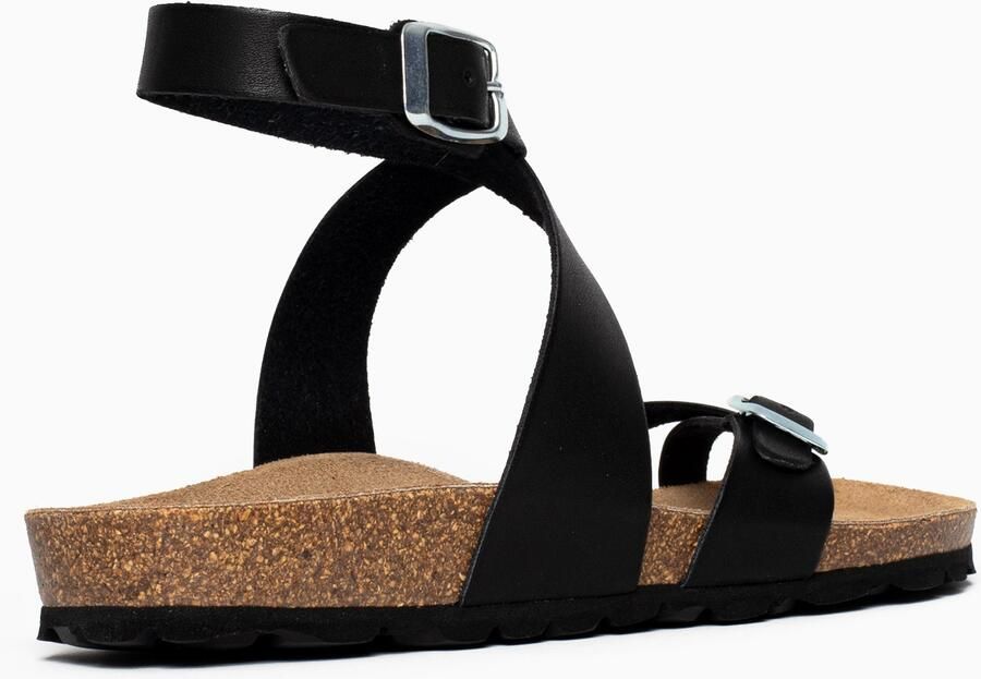 Bayton Teenslipper 'Swan' bruin zwart - Foto 2