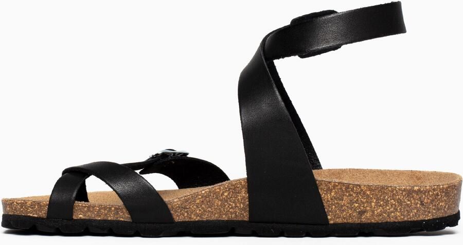 Bayton Teenslipper 'Swan' bruin zwart - Foto 5