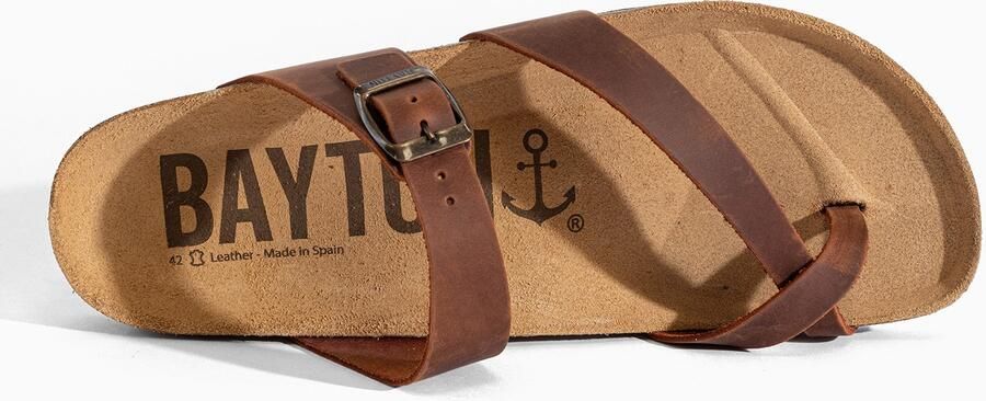 Bayton Teenslippers 'DIANE' bruin - Foto 5