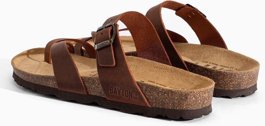 Bayton Teenslippers 'DIANE' bruin - Foto 4