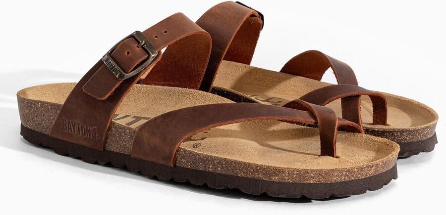 Bayton Teenslippers 'DIANE' bruin - Foto 3