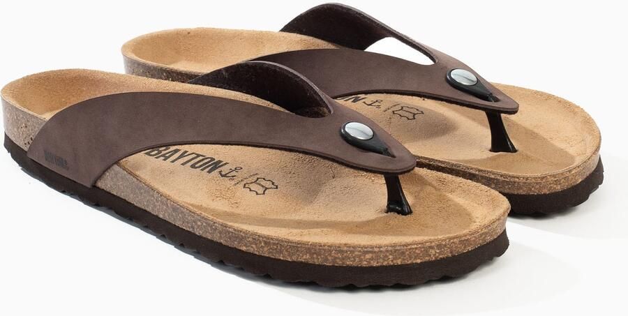 Bayton Teenslippers 'Lucca' bruin - Foto 2