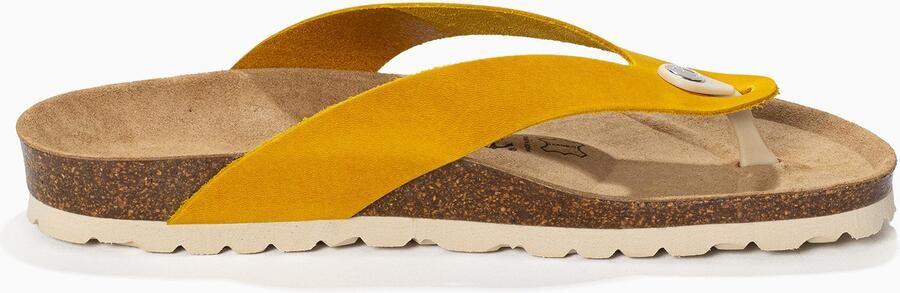 Bayton Teenslippers 'Lucca' curry - Foto 6
