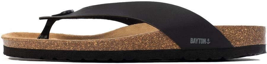 Bayton Teenslippers 'Lucca' zwart