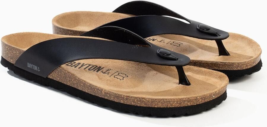 Bayton Teenslippers 'Lucca' zwart - Foto 2