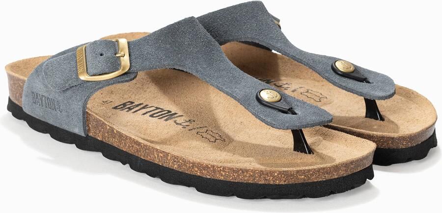 Bayton Teenslippers 'MERCURE' basaltgrijs - Foto 4