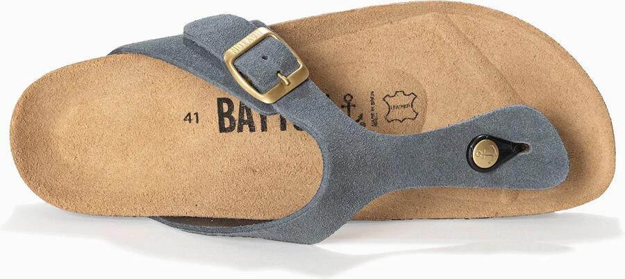 Bayton Teenslippers 'MERCURE' basaltgrijs - Foto 5