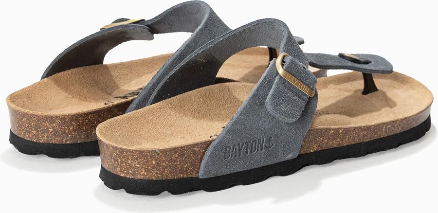 Bayton Teenslippers 'MERCURE' basaltgrijs - Foto 3