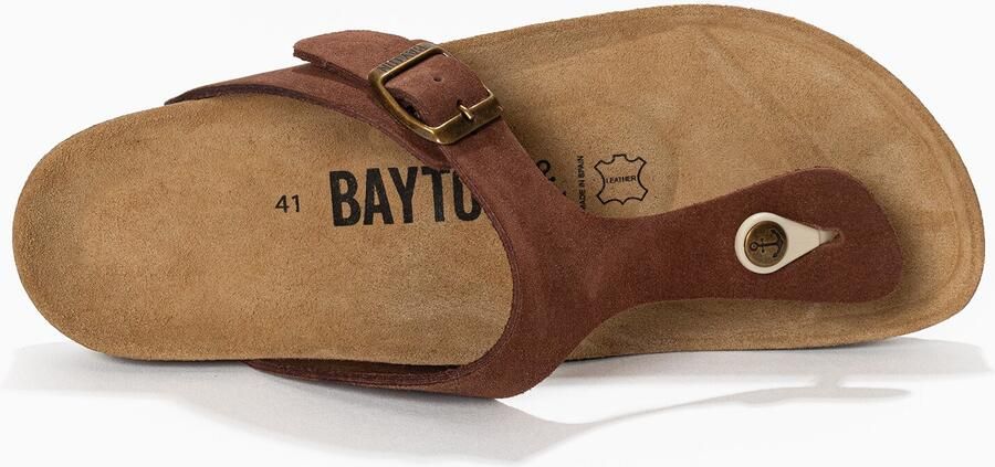 Bayton Teenslippers 'Mercure' bruin - Foto 5