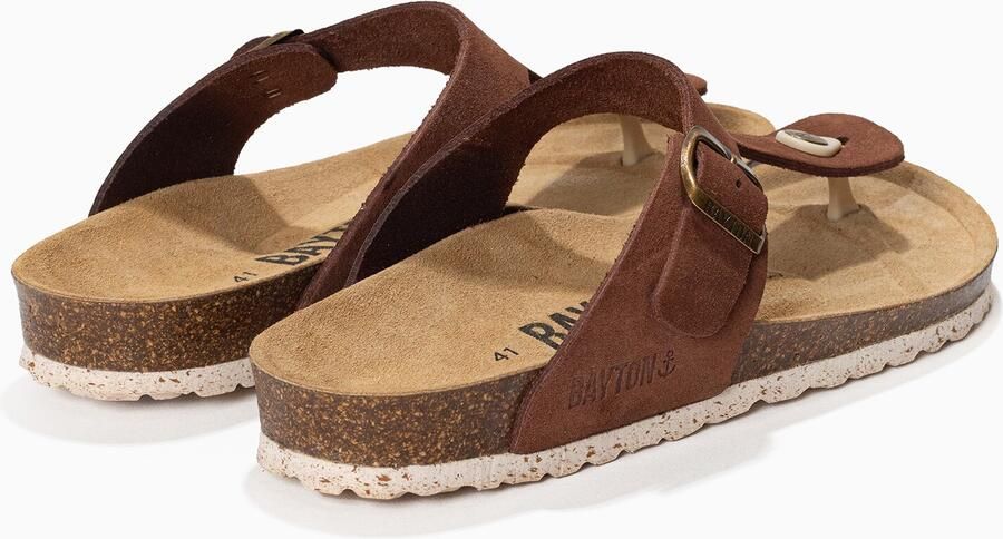 Bayton Teenslippers 'Mercure' bruin - Foto 2