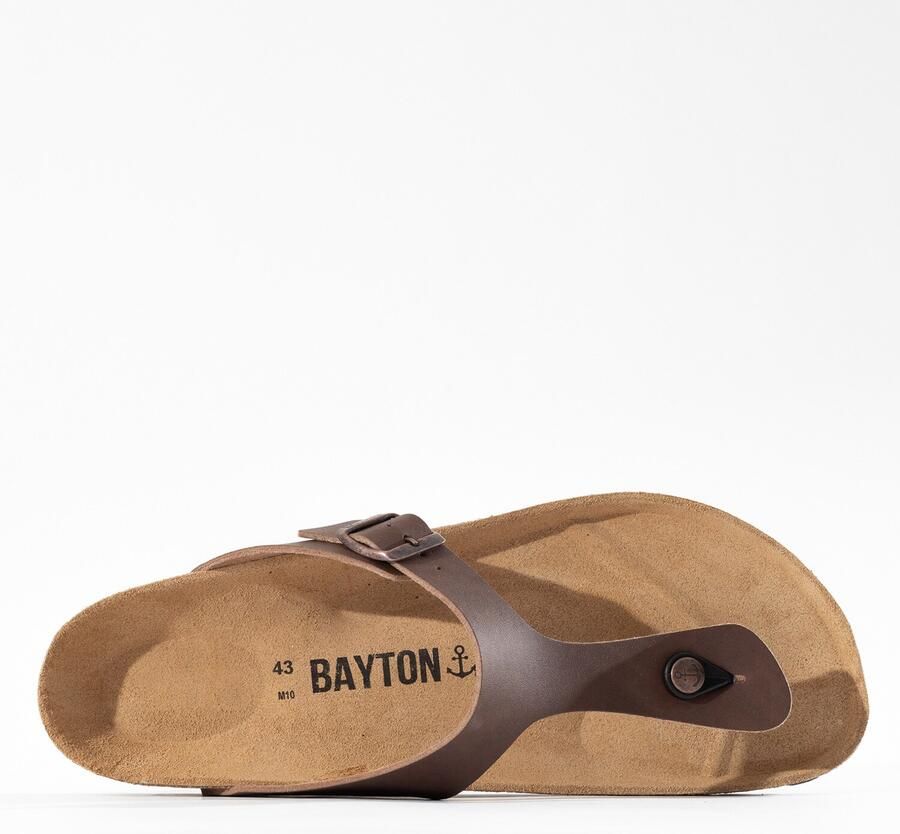 Bayton Teenslippers 'Mercure' bruin - Foto 3