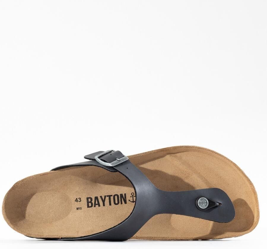 Bayton Teenslippers 'Mercure' donkergrijs - Foto 3