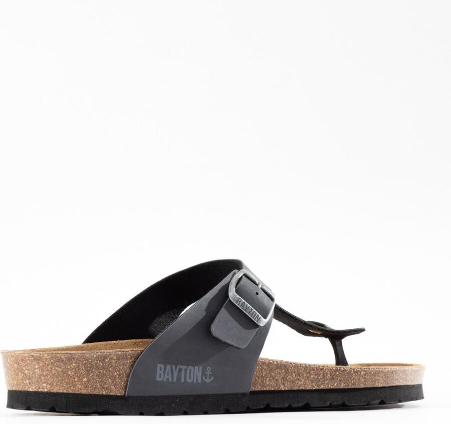 Bayton Teenslippers 'Mercure' donkergrijs - Foto 2