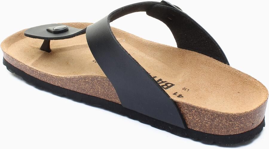 Bayton Teenslippers 'Mercure' grijs zwart - Foto 4
