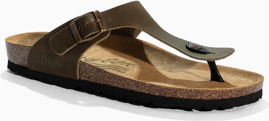 Bayton Teenslippers 'MERCURE' kaki - Foto 4