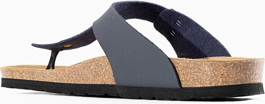Bayton Teenslippers 'Mercure' duifblauw zwart - Foto 3