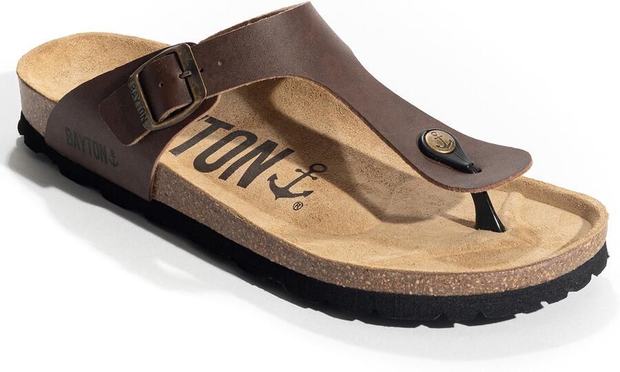 Bayton Teenslippers 'MERCURE' sand chocoladebruin - Foto 3