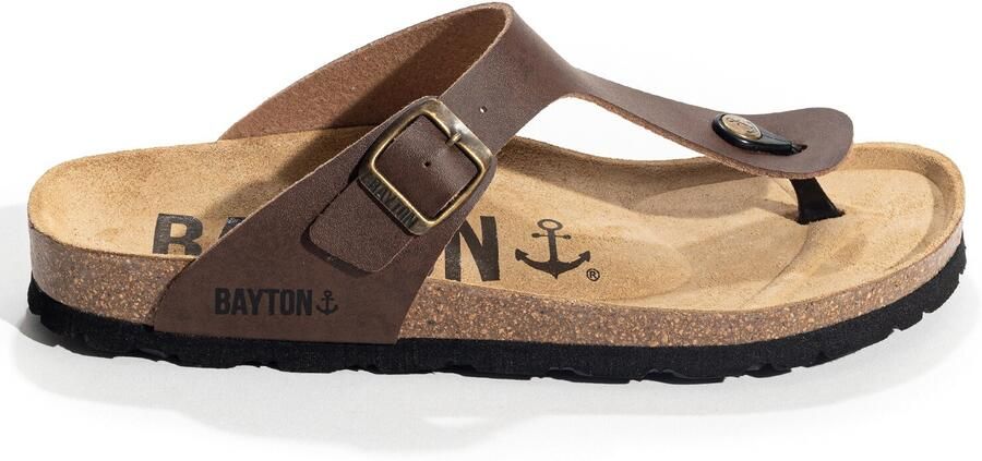 Bayton Teenslippers 'MERCURE' sand chocoladebruin - Foto 6
