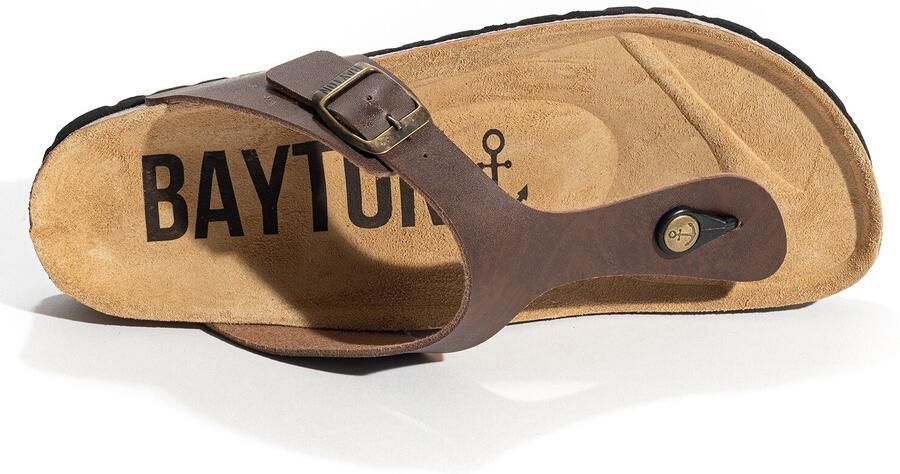 Bayton Teenslippers 'MERCURE' sand chocoladebruin - Foto 5