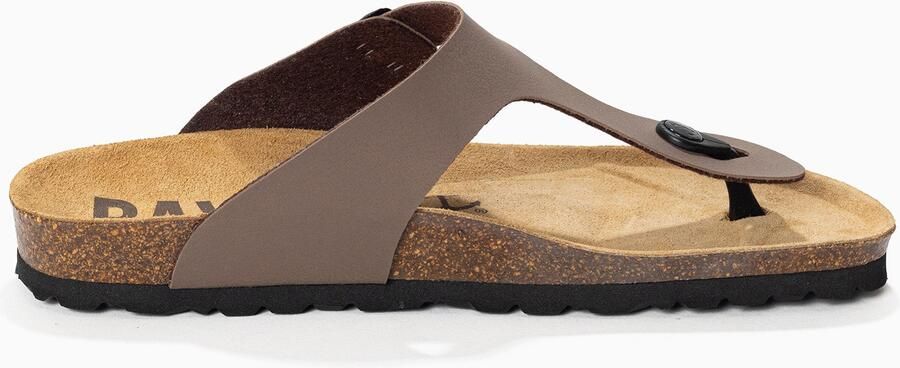 Bayton Teenslippers 'MERCURE' taupe zwart - Foto 6