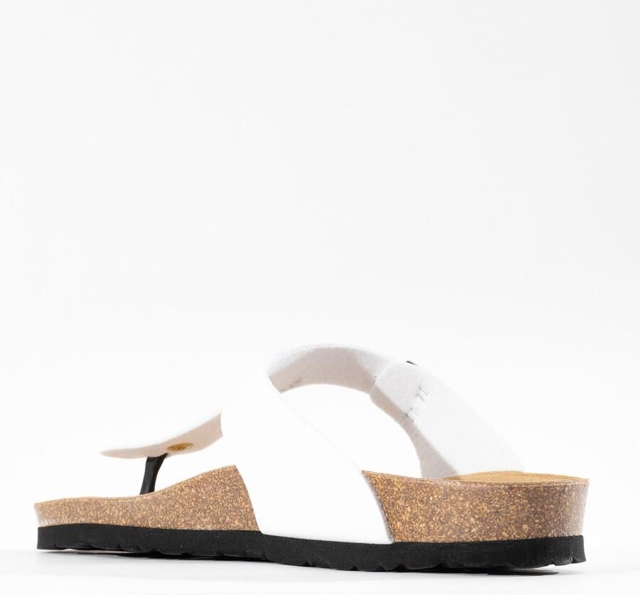 Bayton Teenslippers 'Mercure' wit - Foto 3