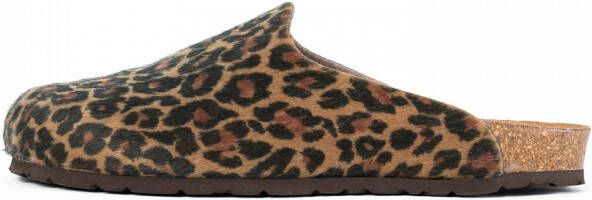 Bayton Clogs 'Malonki' beige bruin zwart