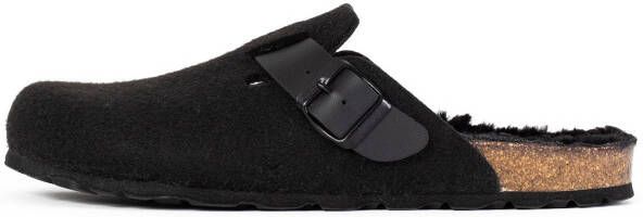 Bayton Clogs karamel zwart