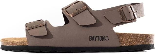 Bayton Sandalen mokka brons zwart