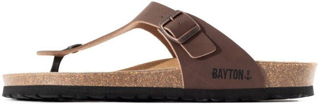 Bayton Teenslippers 'Mercure' bruin