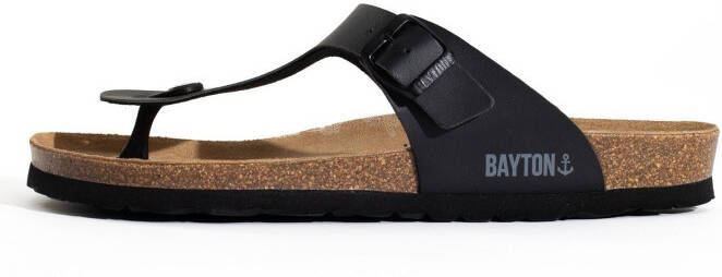 Bayton Teenslippers 'Mercure' grijs zwart