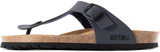 Bayton Teenslippers 'Mercure' marine zwart