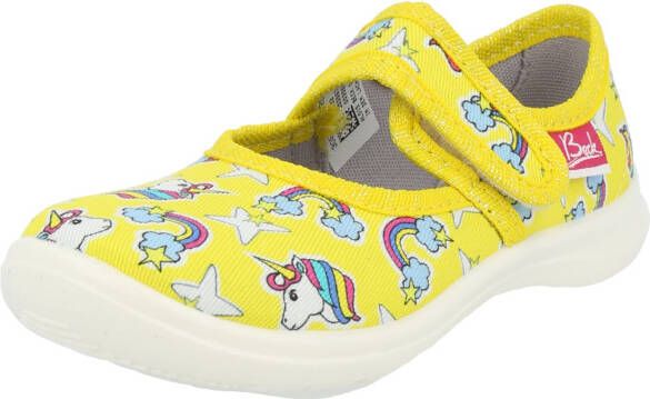 Beck Huisschoenen 'Yellow Dream'