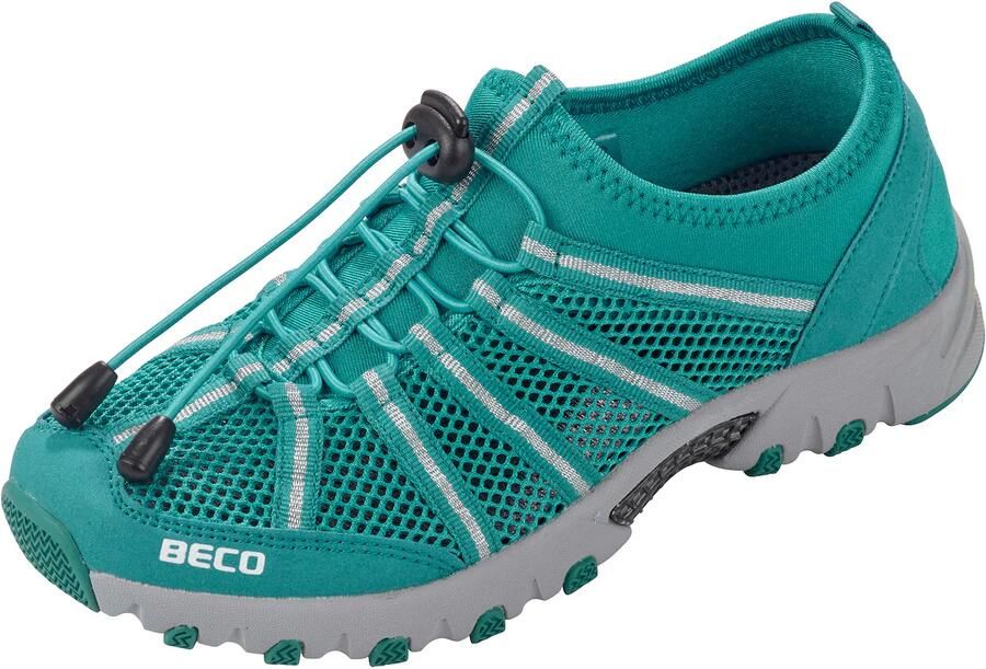BECO the world of aquasports Waterschoen 'Active Aqua Fitness Trainers' turquoise wit
