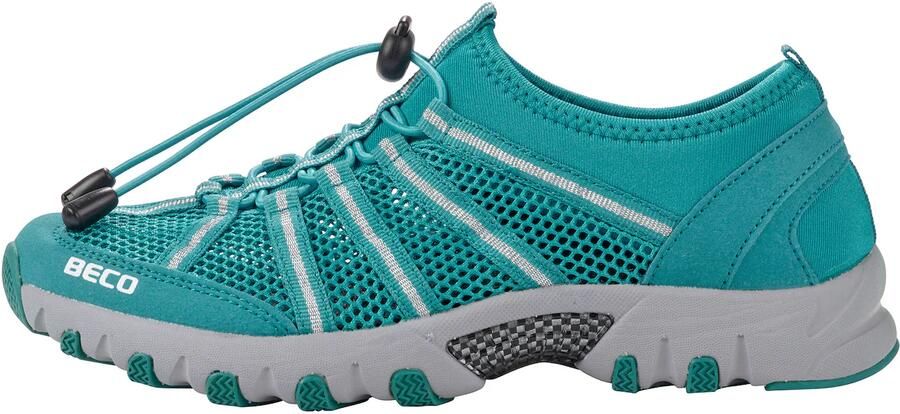 BECO the world of aquasports Waterschoen 'Active Aqua Fitness Trainers' turquoise wit - Foto 5