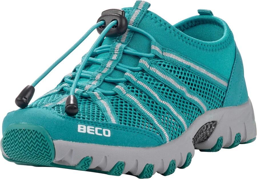 BECO the world of aquasports Waterschoen 'Active Aqua Fitness Trainers' turquoise wit - Foto 4