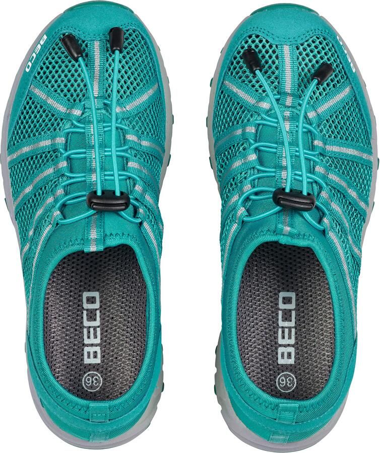BECO the world of aquasports Waterschoen 'Active Aqua Fitness Trainers' turquoise wit - Foto 2
