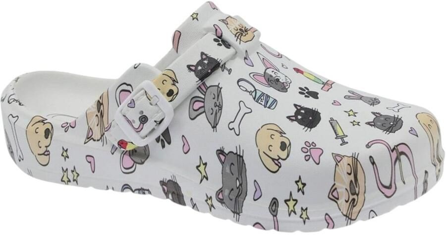 Beppi Clogs 'Eva Clog' wit