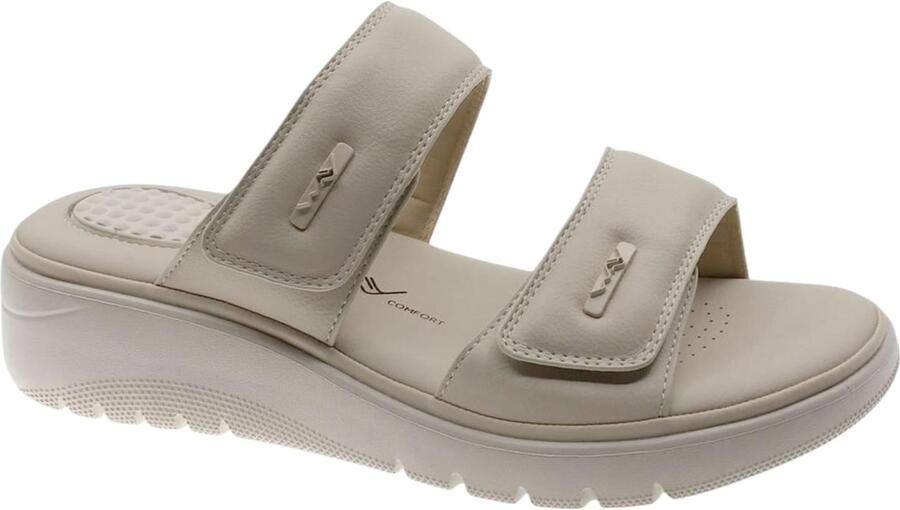 Beppi Huisschoenen 'Casual Slipper' beige
