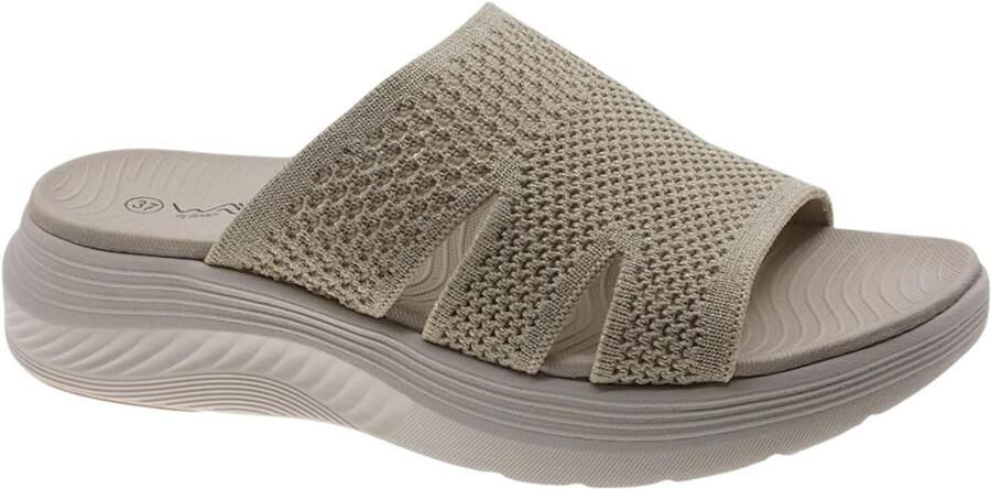 Beppi Huisschoenen 'Casual Slipper' beige