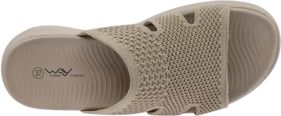 Beppi Huisschoenen 'Casual Slipper' beige - Foto 4