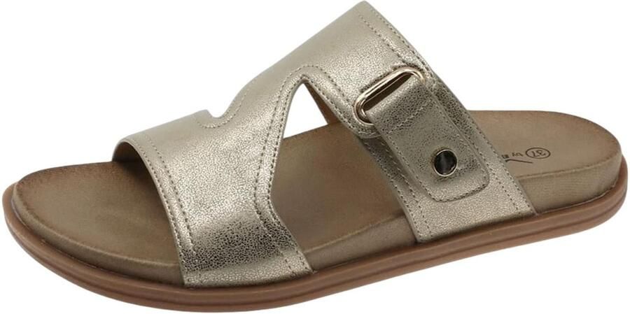 Beppi Huisschoenen 'Casual Slipper' goud