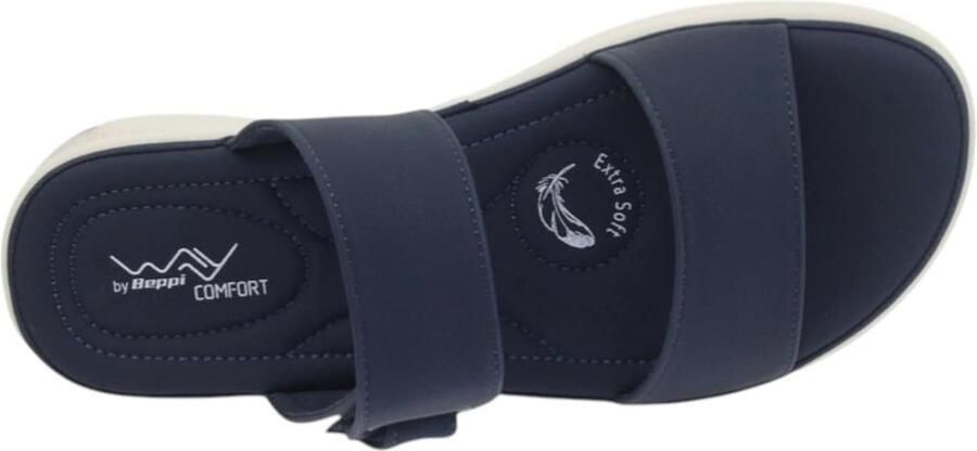 Beppi Huisschoenen 'Casual Slipper' navy - Foto 3