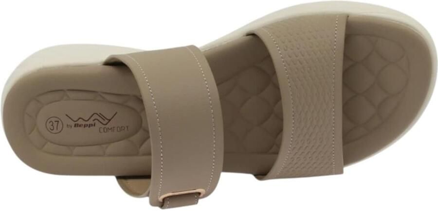 Beppi Huisschoenen 'Casual Slipper' taupe - Foto 3